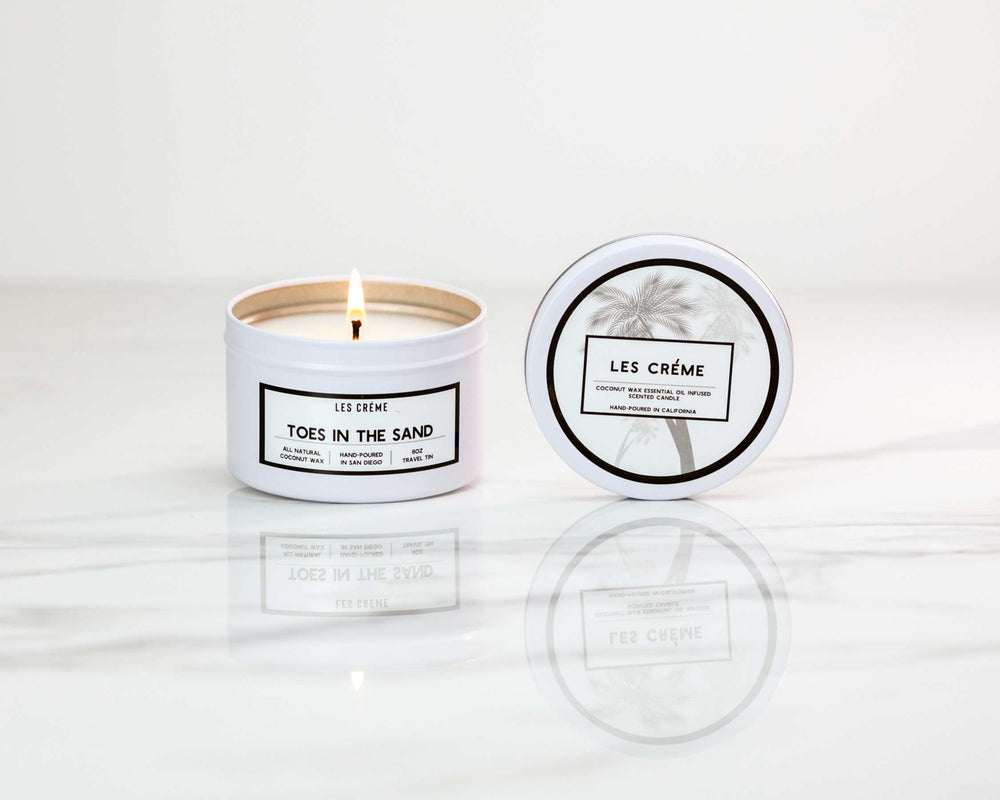Toes in the Sand Scent Coconut Wax Candle